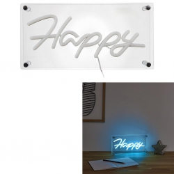 LAMPE ACRYLIQUE EFFET NEON...