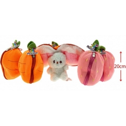 PELUCHE LAPIN FRUIT 20 CM